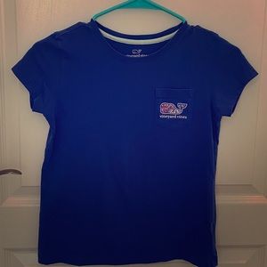 Vineyard Vines girls short sleeve whale tee